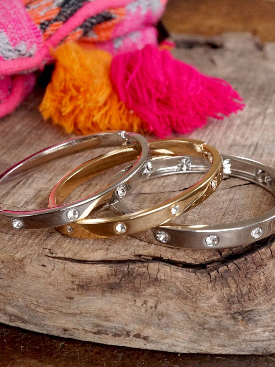 Eternity Hinge Bangle