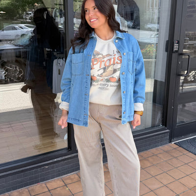 Everyday Oversized Denim Jacket