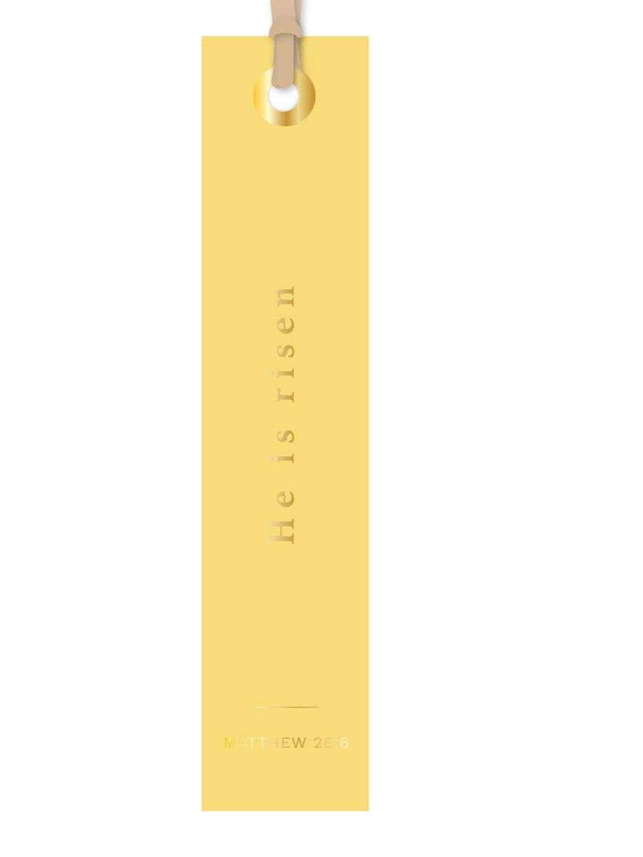 He Is Risen Scripture Bookmark