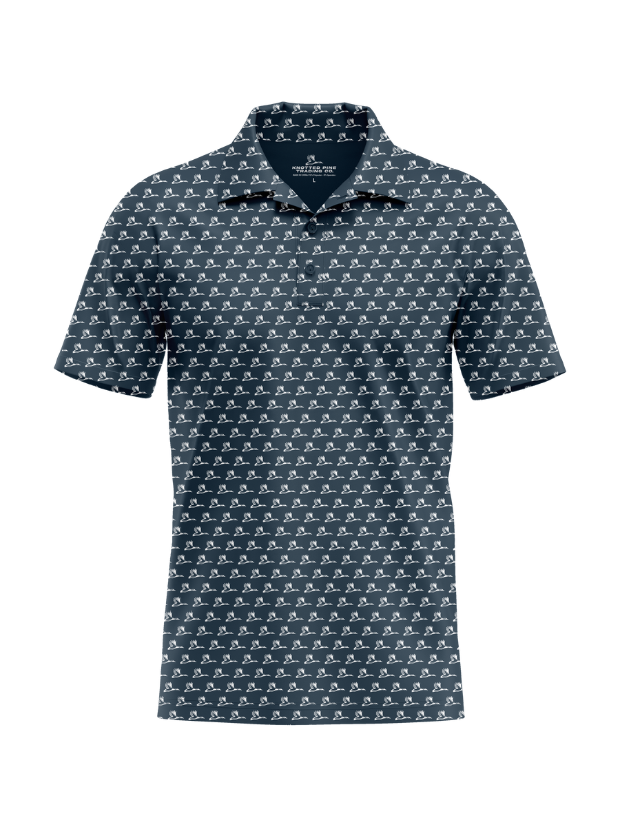 Knotted Pine Waterfowl Performance Polo
