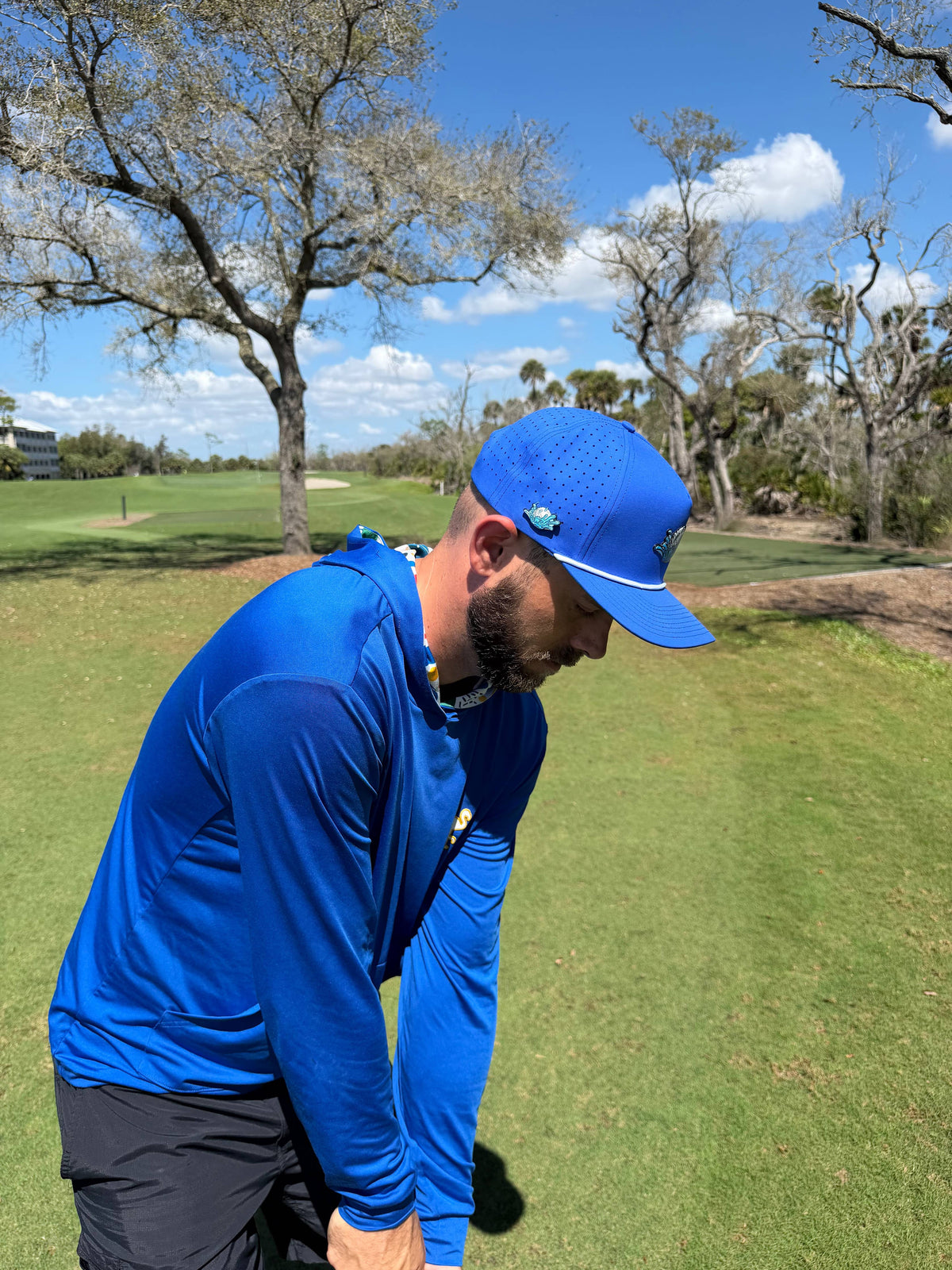 Splash Golf Ball Hat with Magnetic Ball Marker