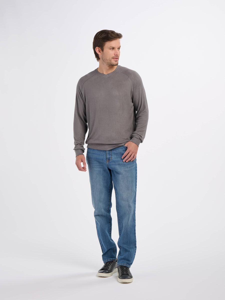 Mens Cuddle V-Neck Sweater
