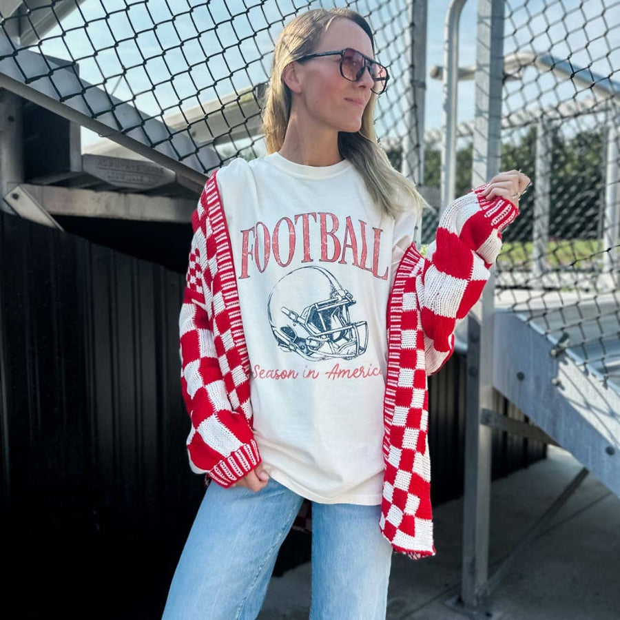 Football: America's Favorite Season Graphic Tee