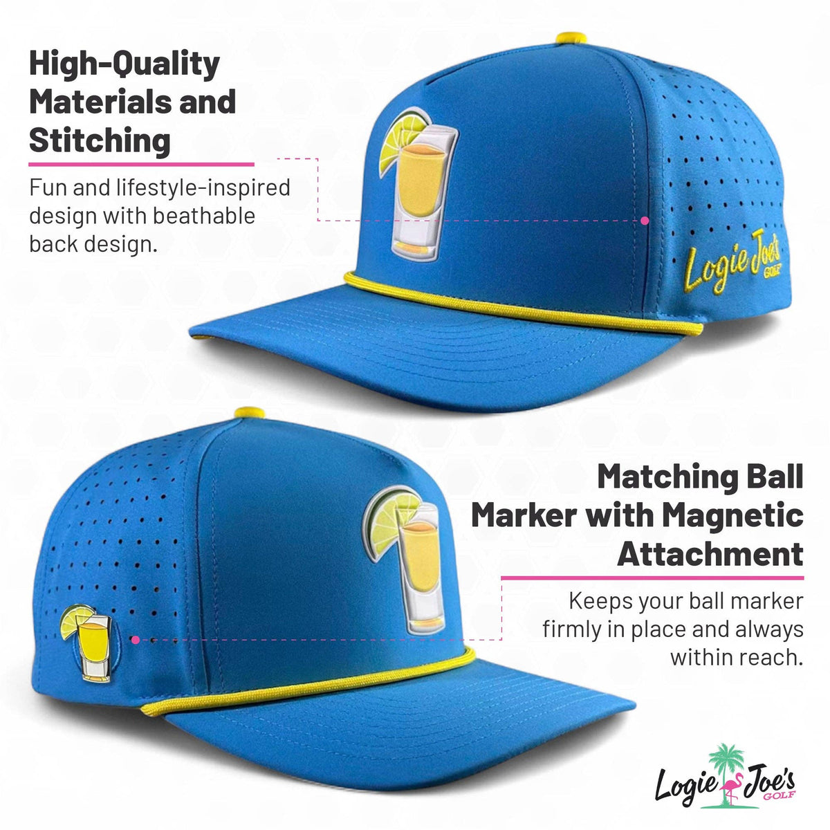 Longhorn Golf Hat | Magnetic Ball Marker