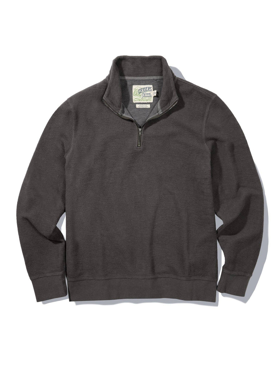 Dunlop Reverse 1/4 Zip - Beluga