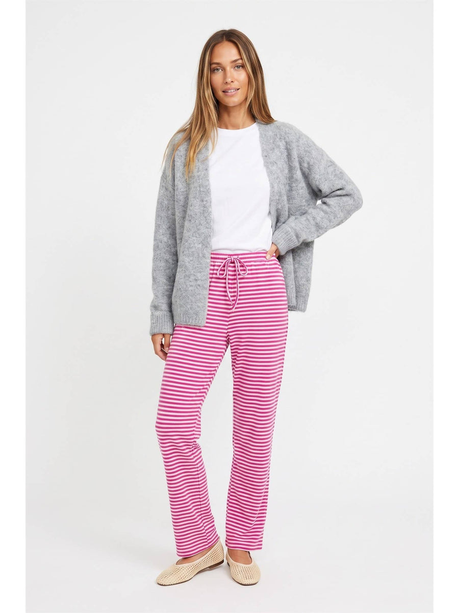 Heather Gray Open Front Cardigan