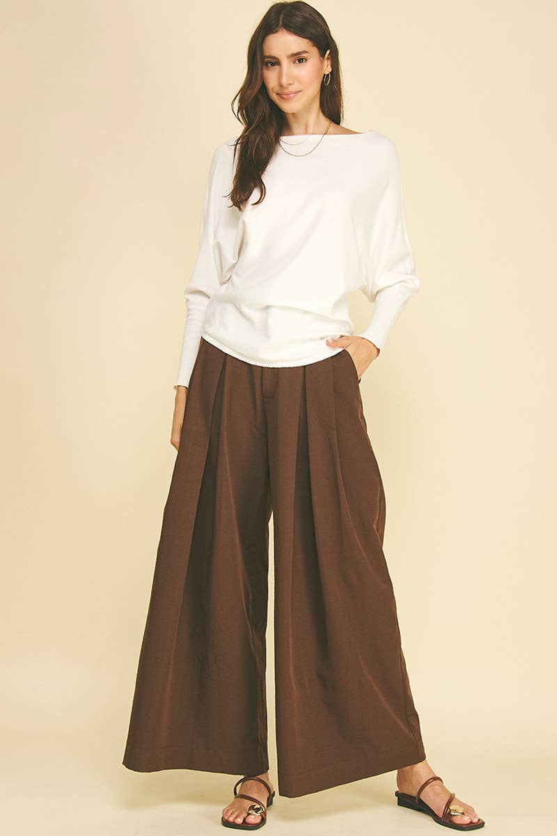 Ivory Dolman Sleeve Sweater