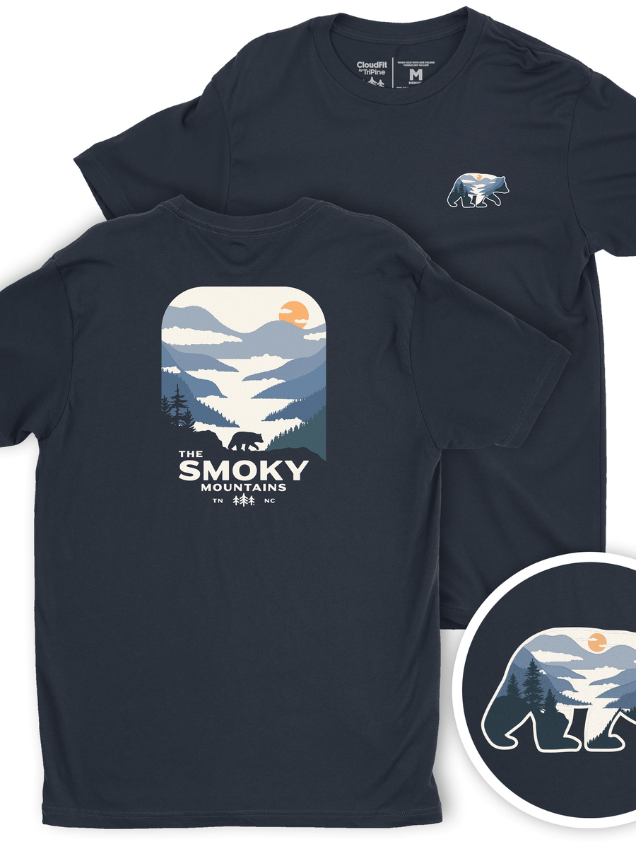 Smoky Mountains CloudFit Tee