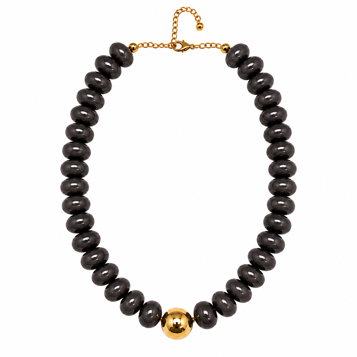 Game Day Statement Beaded Necklace