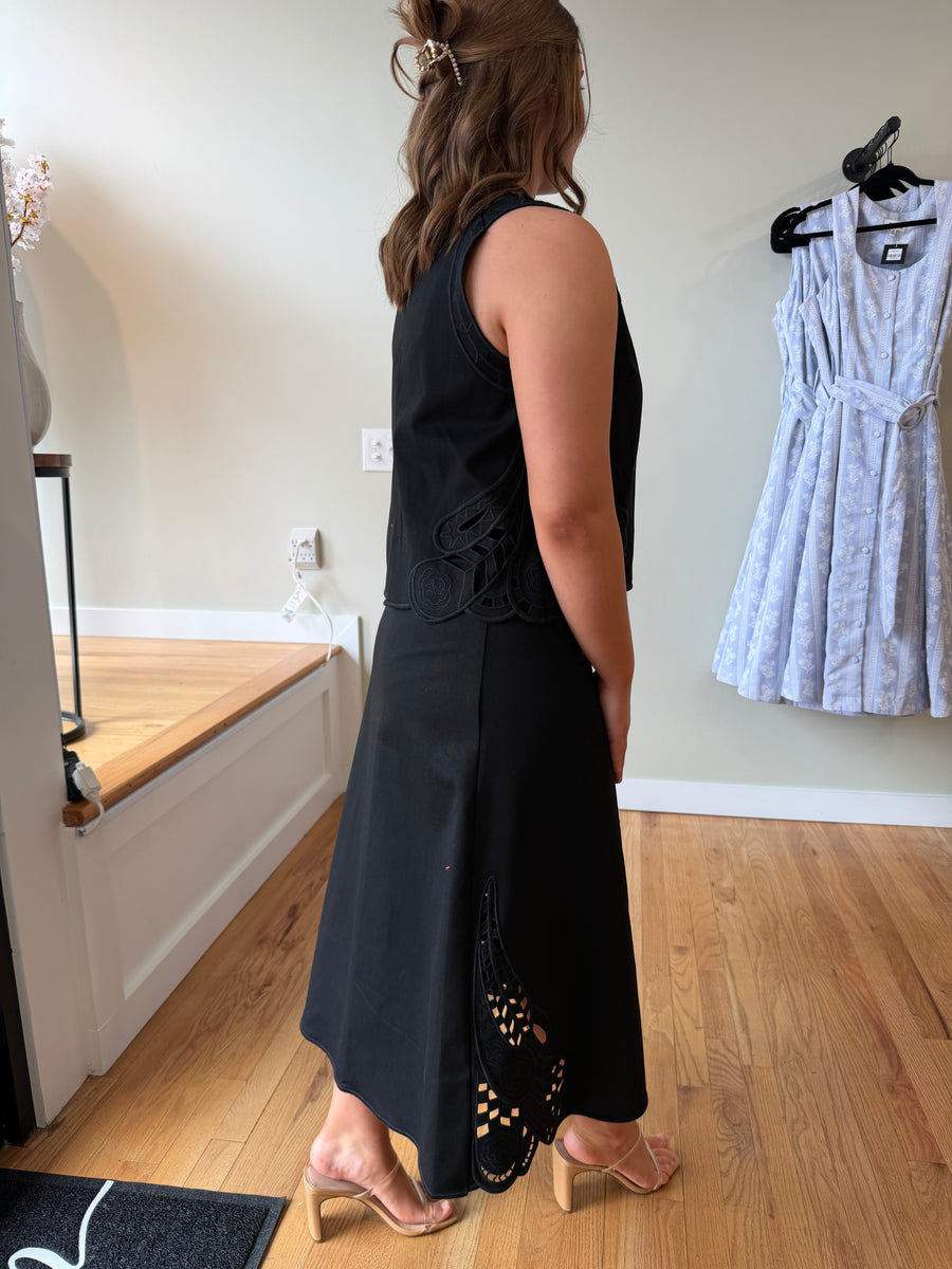 Tank and Midi Skirt Set