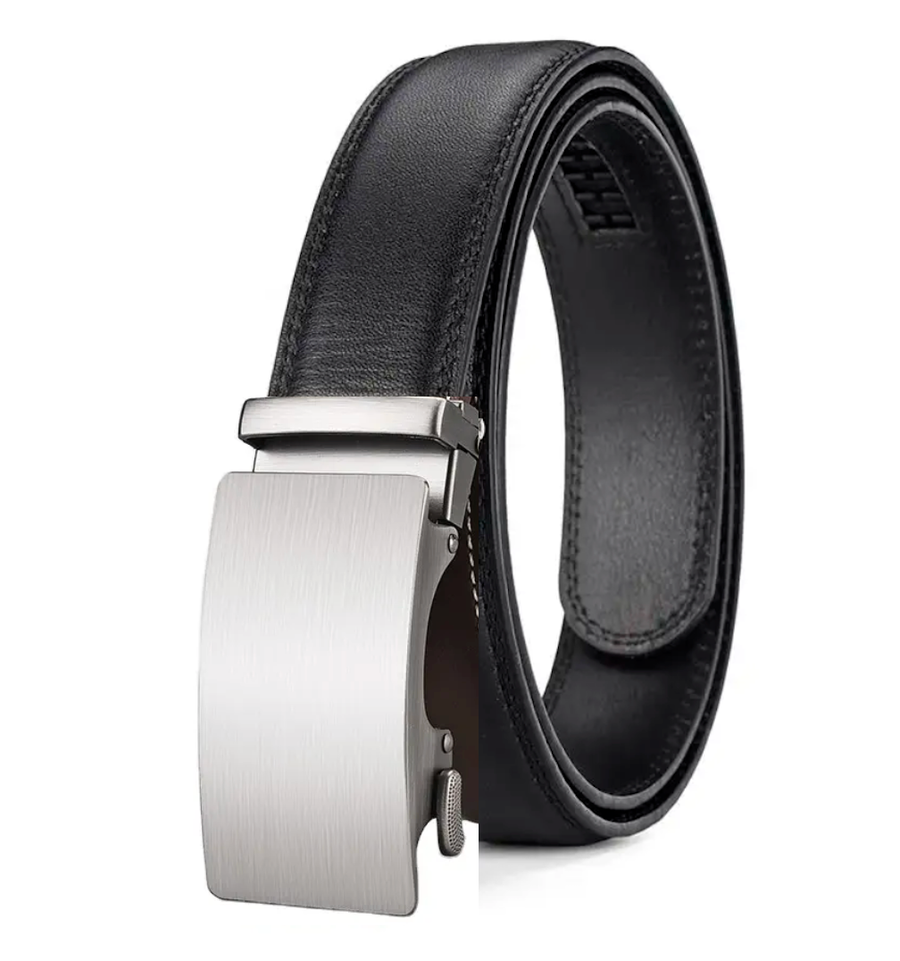 Black Leather Belt