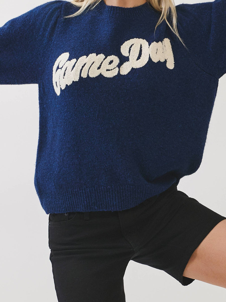 Game Day Script Sweater