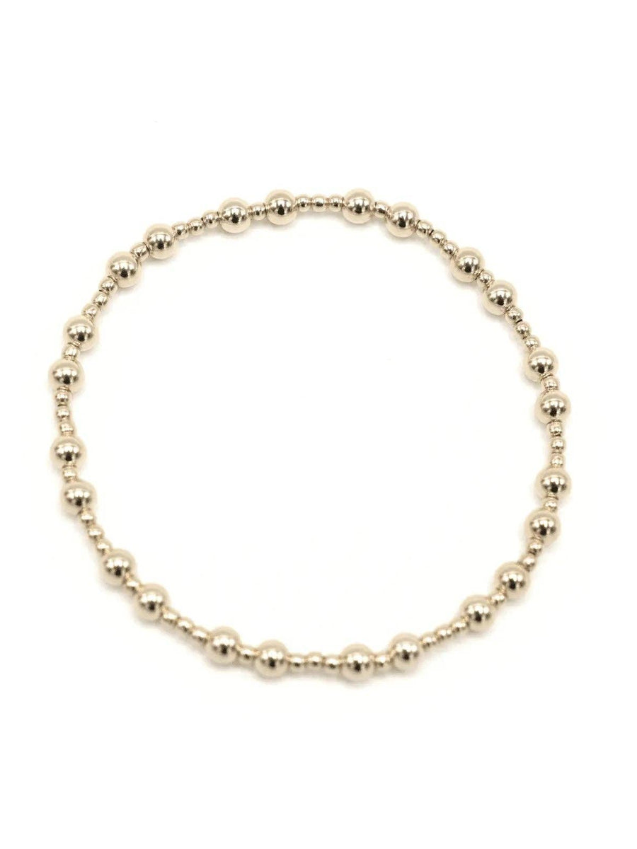 The Charleston 14K Gold Filled Classic Beaded Stretch Bracelet