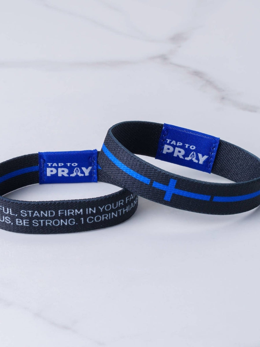 Tap To Pray™ Wristbands - First Responders Law Enforcement