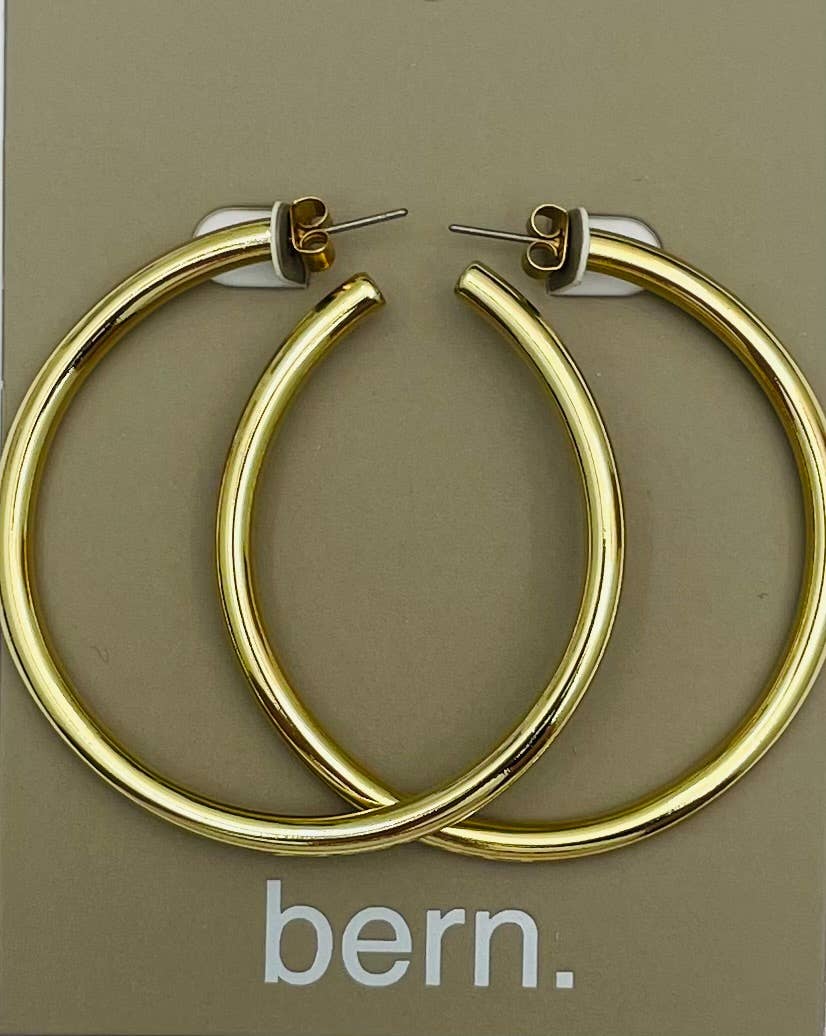 Classic Gold Hoop Earrings