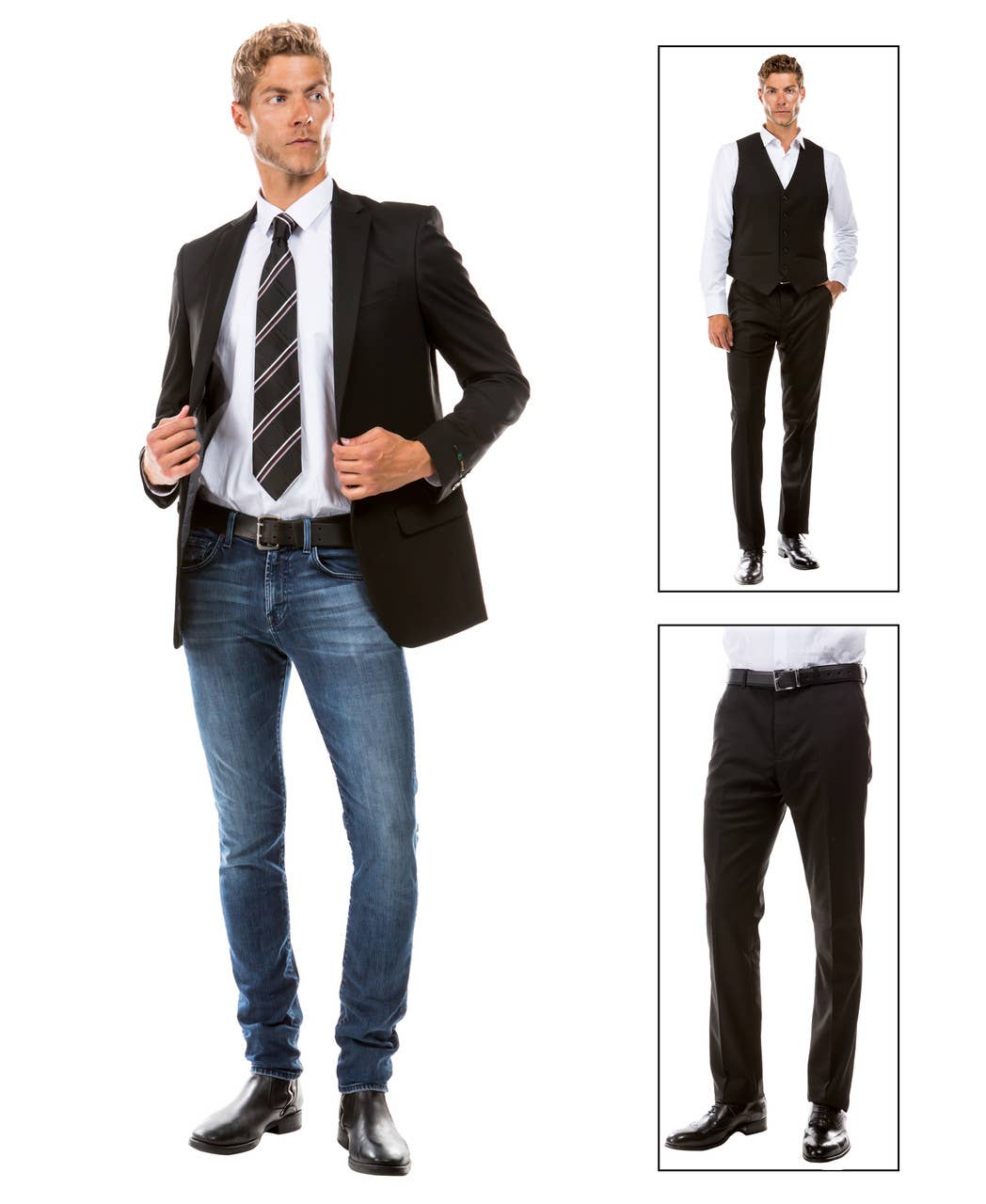Tailored Fit Tan Suit Separate Blazer