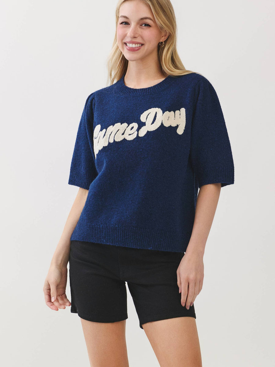 Game Day Script Sweater