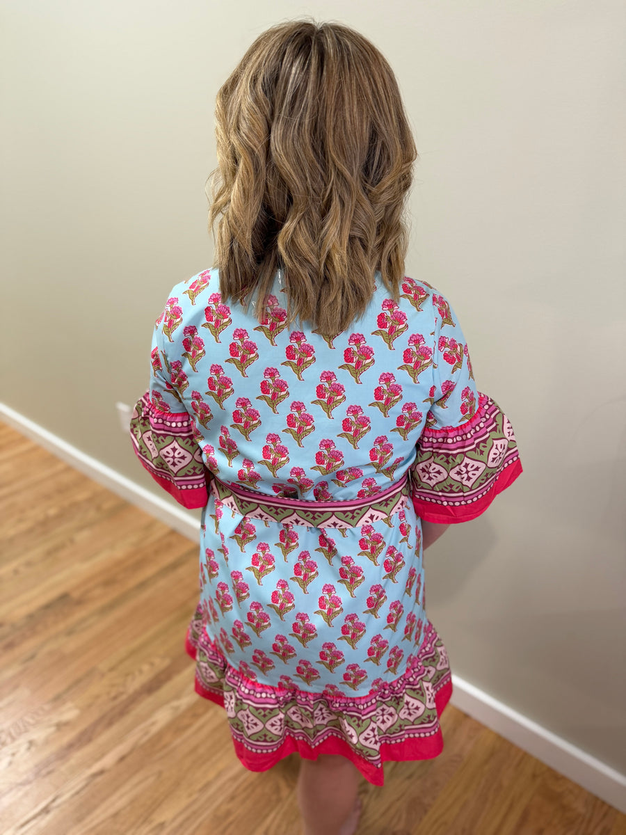 Belted Mini Dress