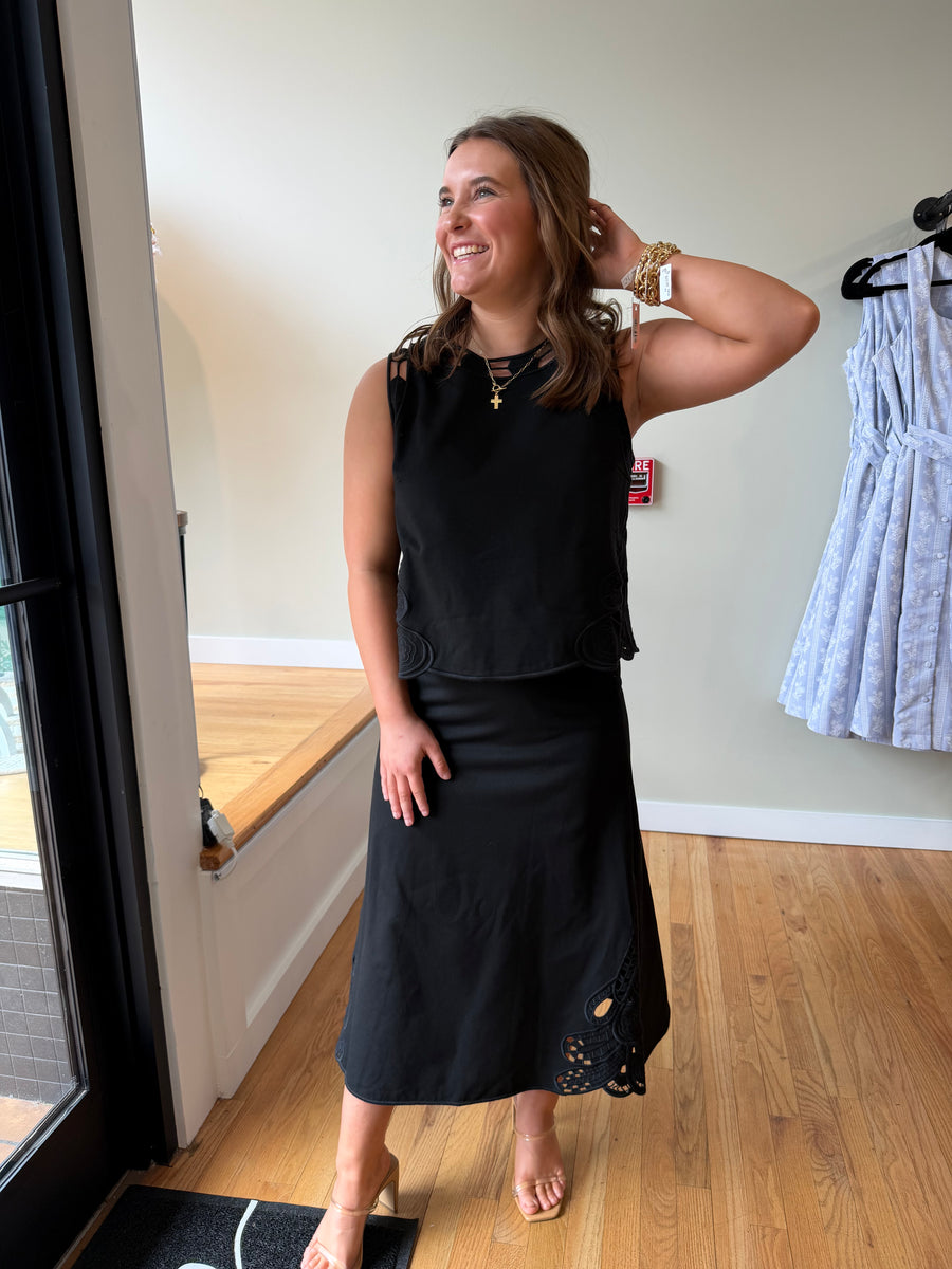 Tank and Midi Skirt Set
