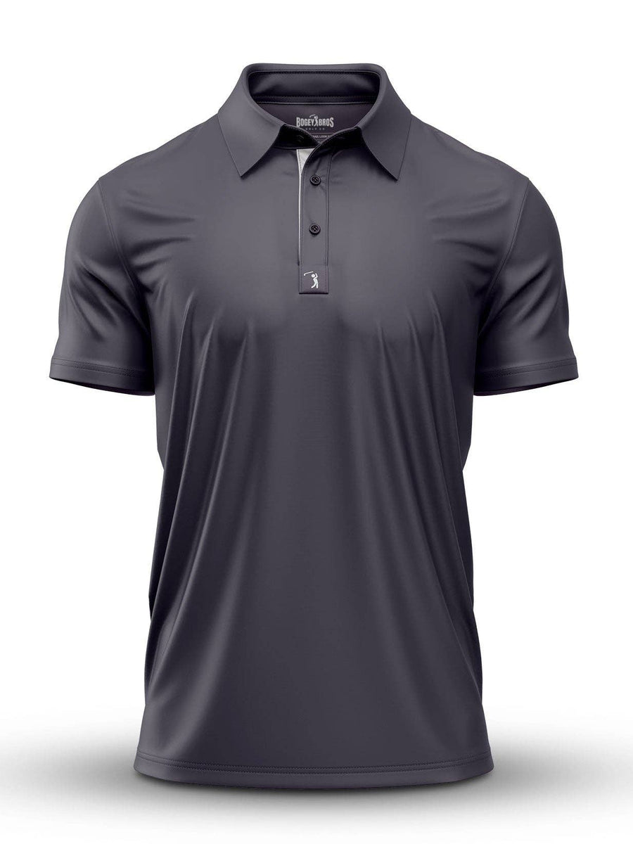 Solid Charcoal - Polo