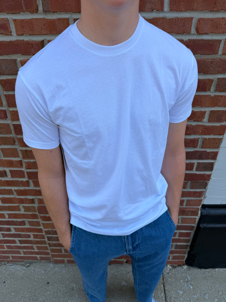 Short Sleeve White Tshirt