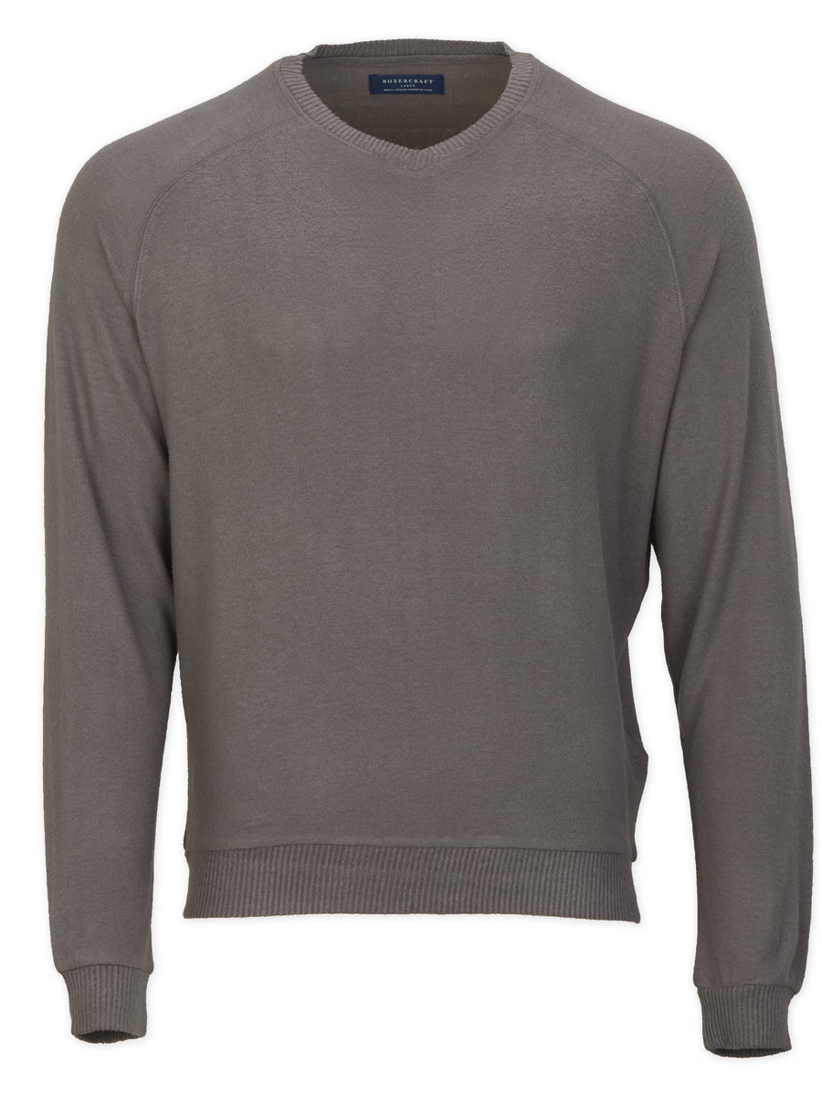 Mens Cuddle V-Neck Sweater