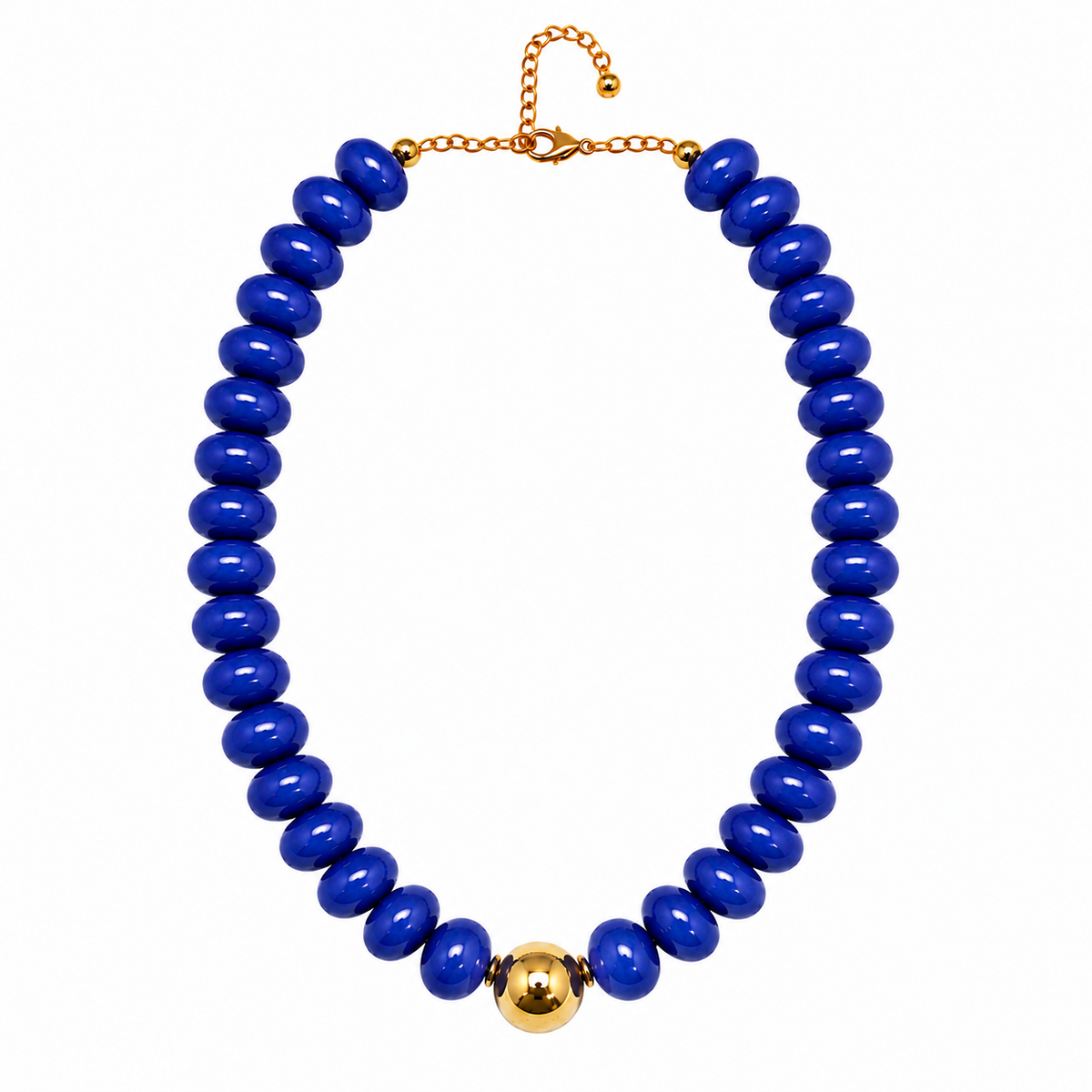 Game Day Statement Beaded Necklace