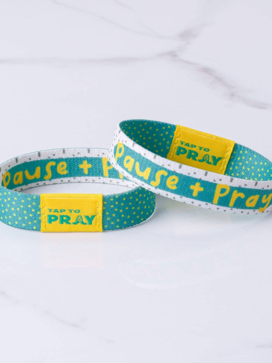 Tap To Pray Wristband –  Pause + Pray