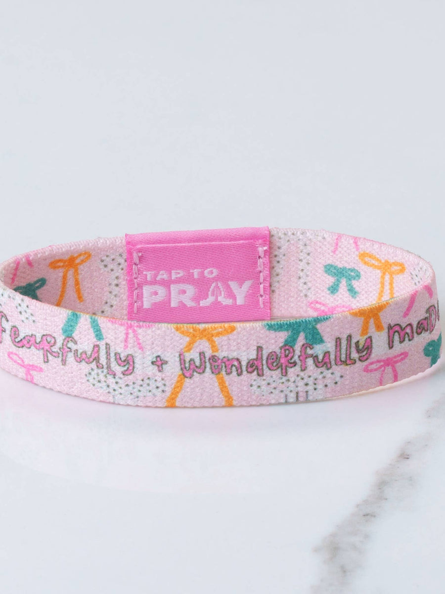 Tap To Pray™ - Kingfolk Series Wristband - Fearfully & Wonderfully Made