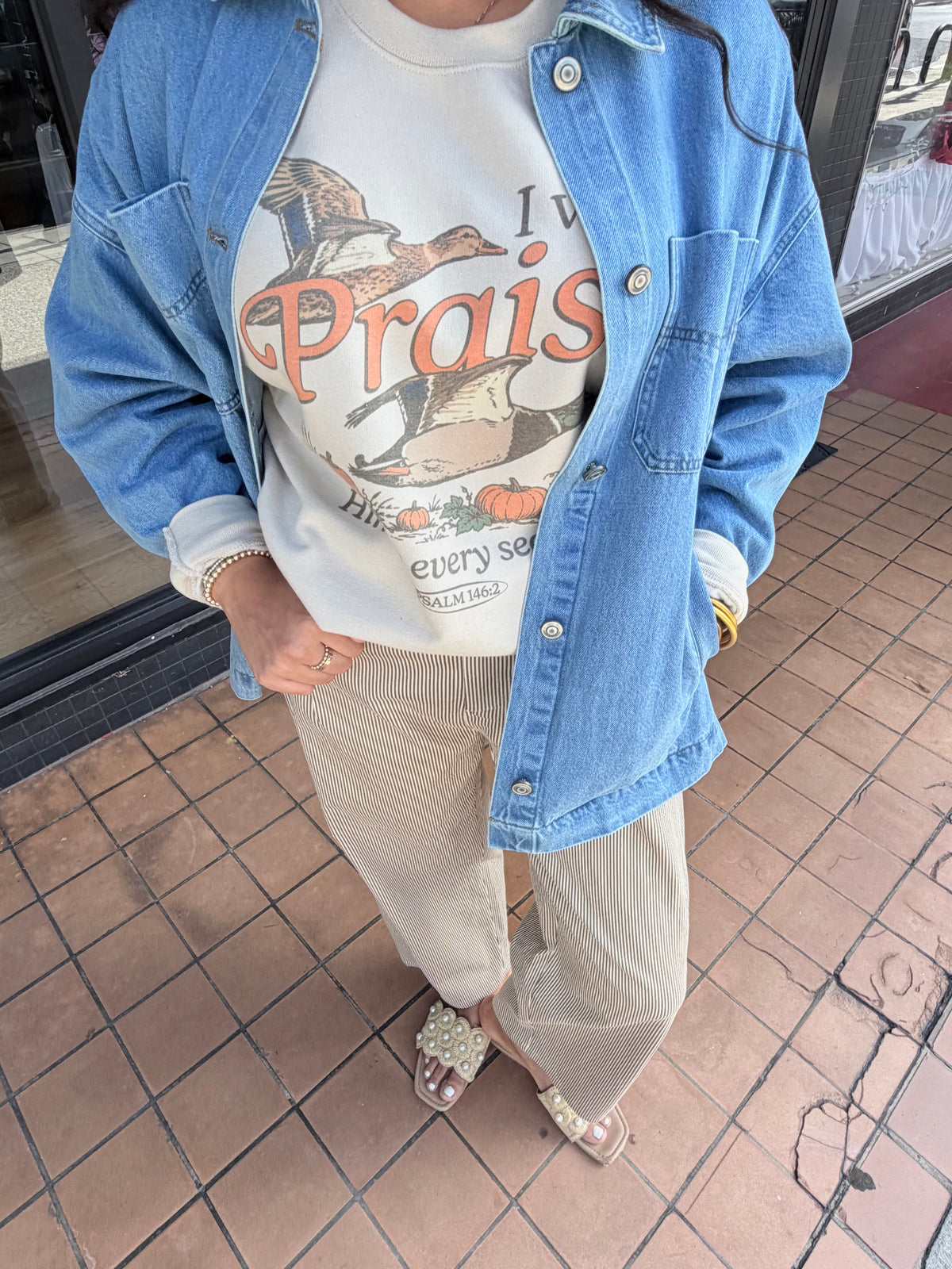 Everyday Oversized Denim Jacket