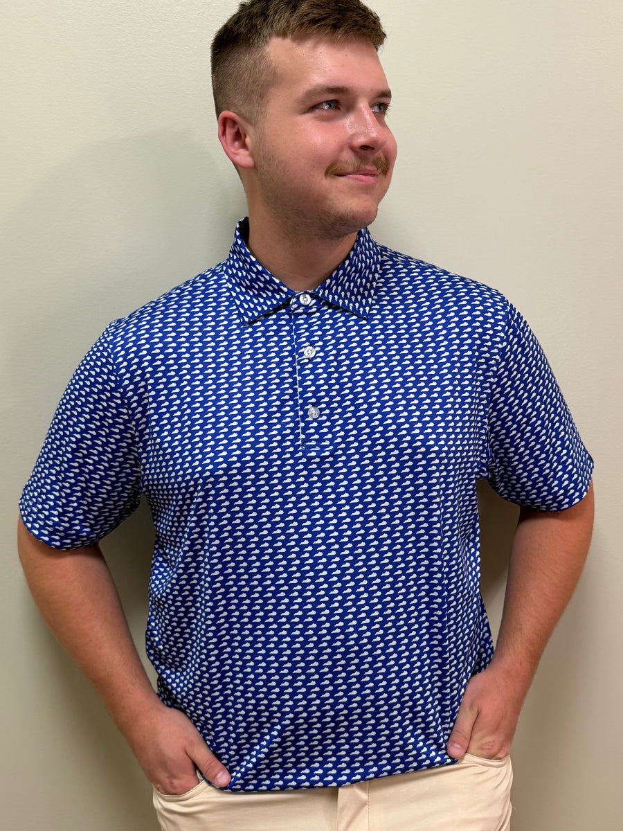 Kentucky Blue Performance Polo