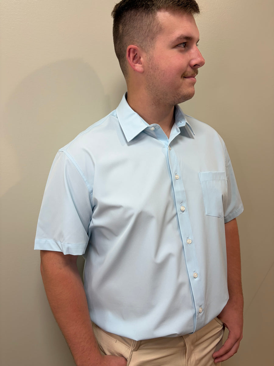 Blue Hustle Short Sleeve Shirt