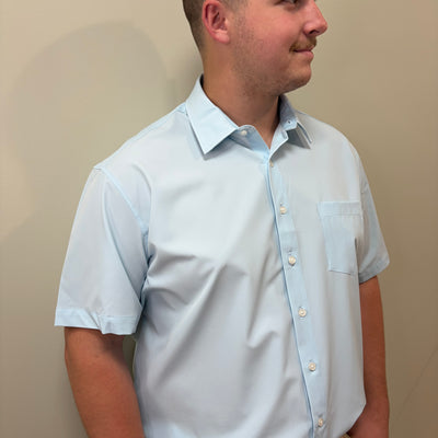 Blue Hustle Short Sleeve Shirt