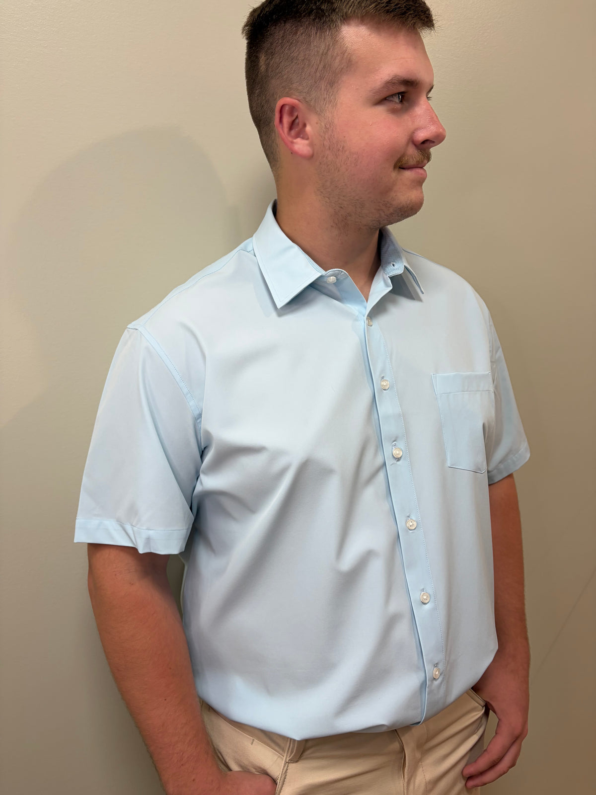 Blue Hustle Short Sleeve Shirt