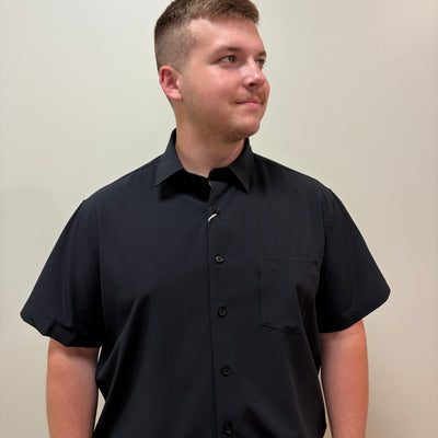 Black Hustle Short Sleeve Shirt