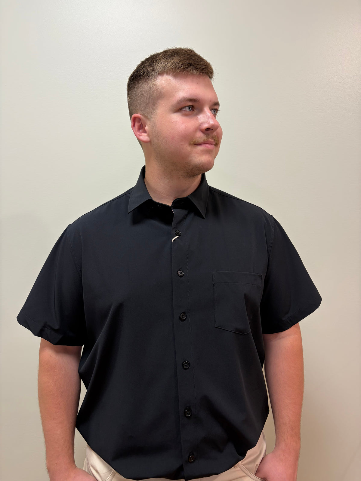 Black Hustle Short Sleeve Shirt