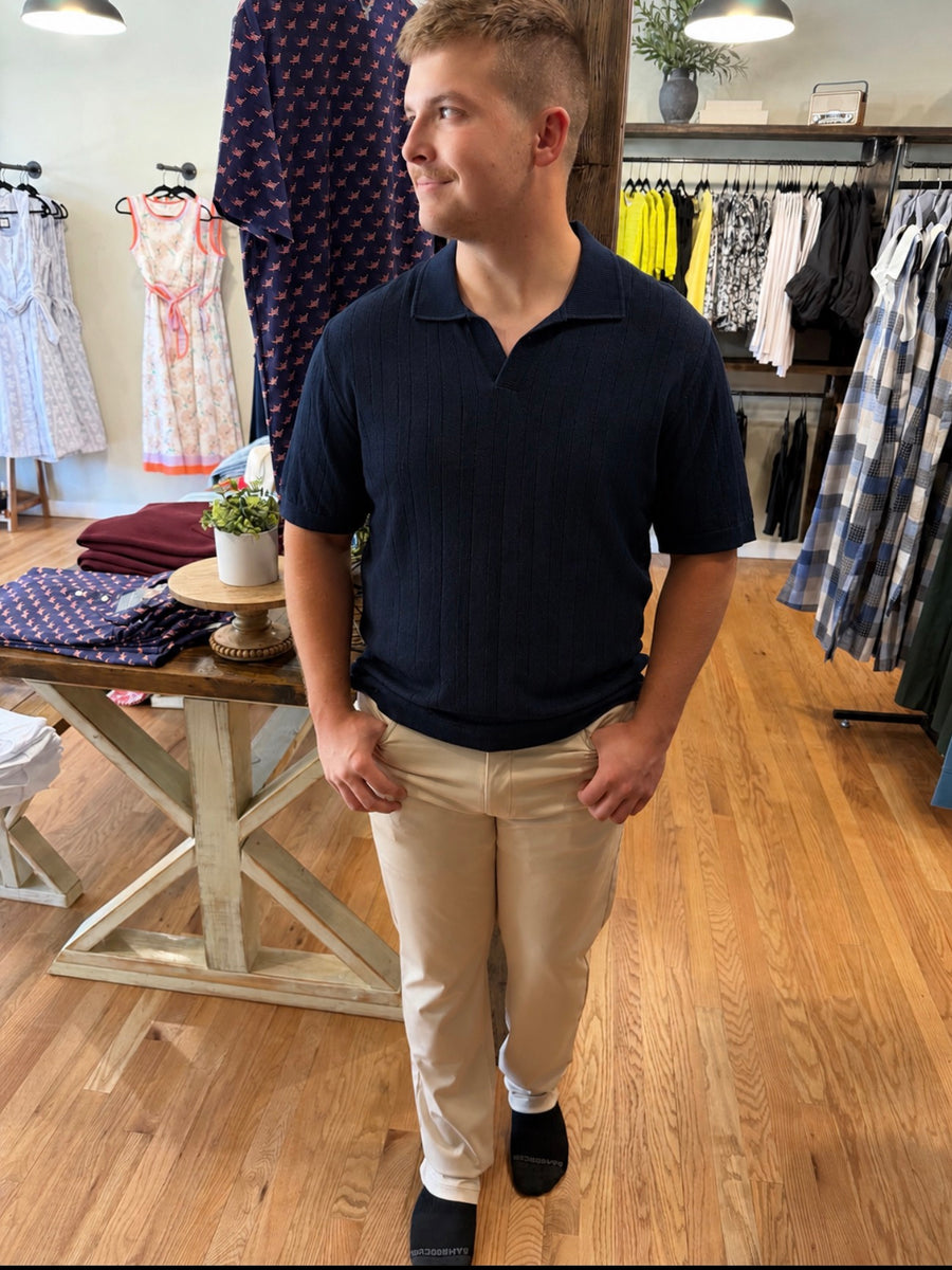 Resort Jacquard Polo