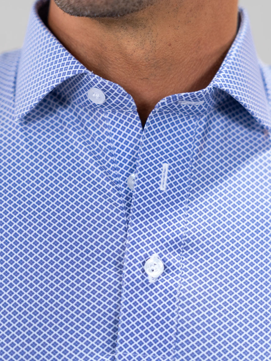 Featherweight Flex Polo Congressional Navy