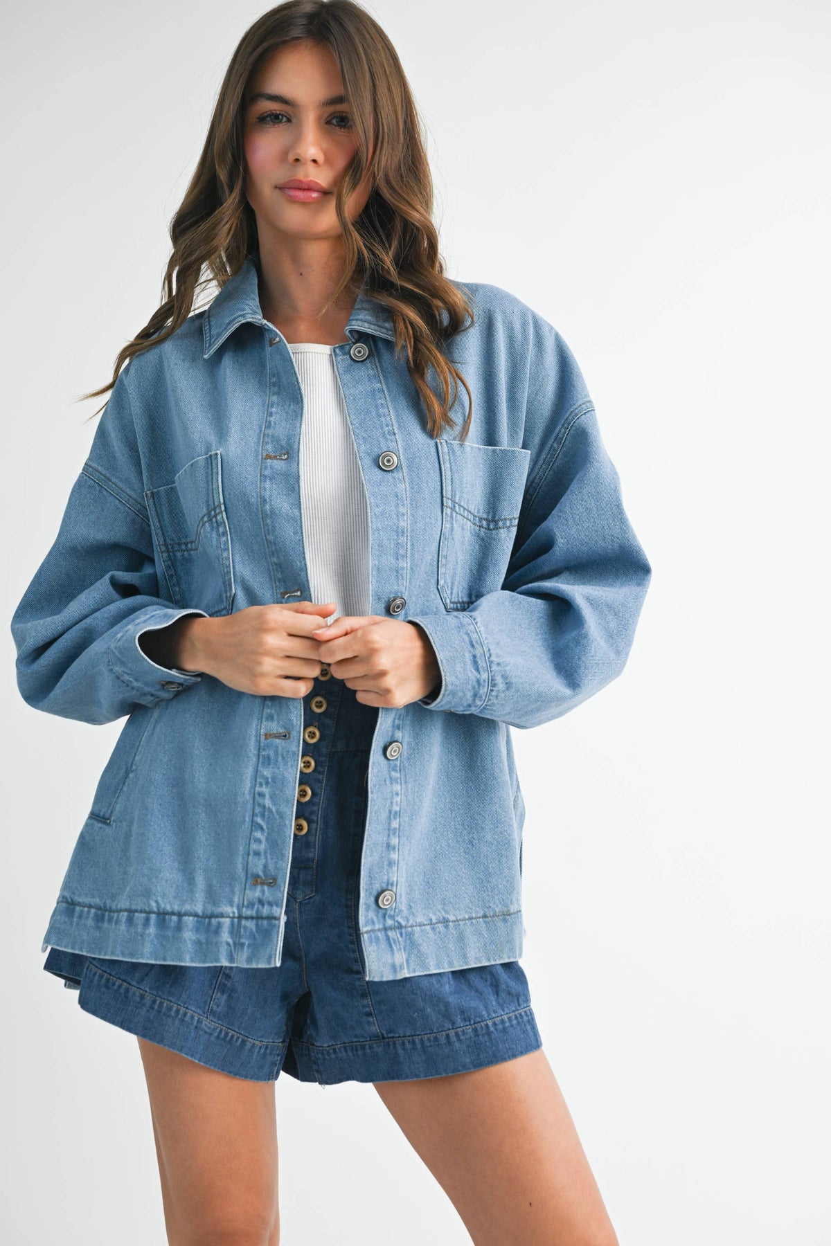 Everyday Oversized Denim Jacket