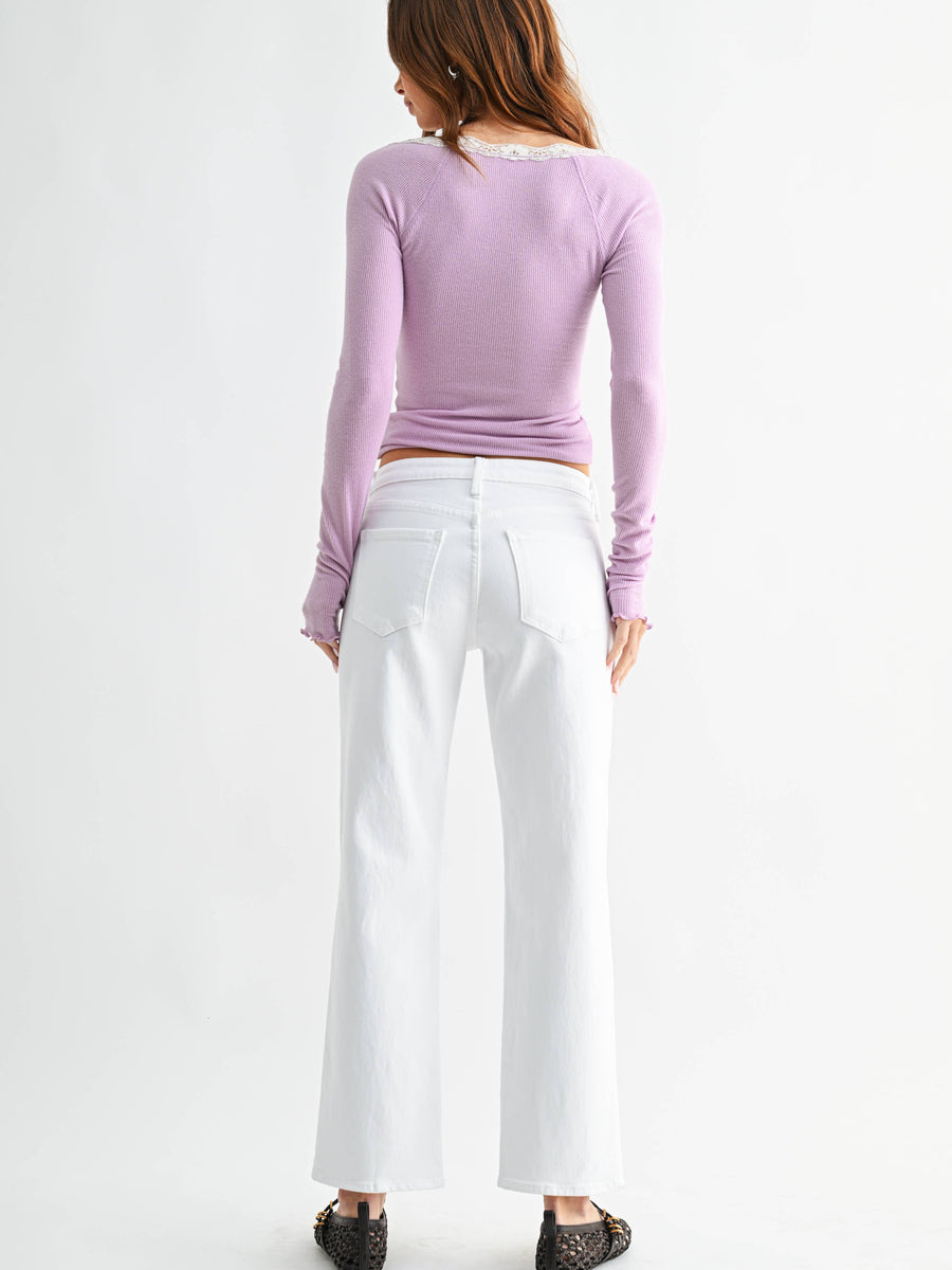 Straight Leg Denim