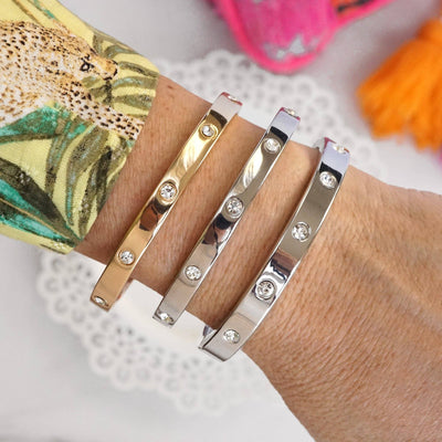 Eternity Hinge Bangle