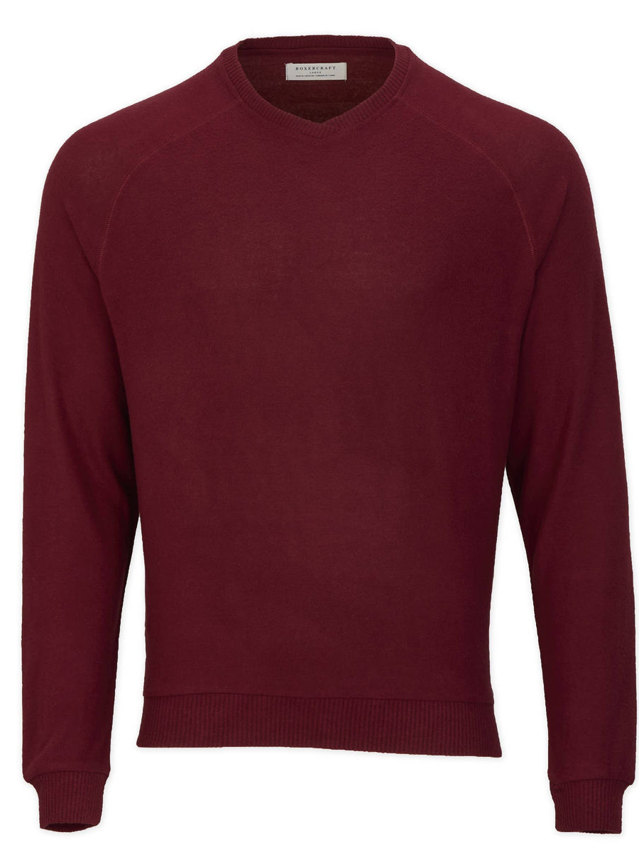 Mens Cuddle V-Neck Sweater