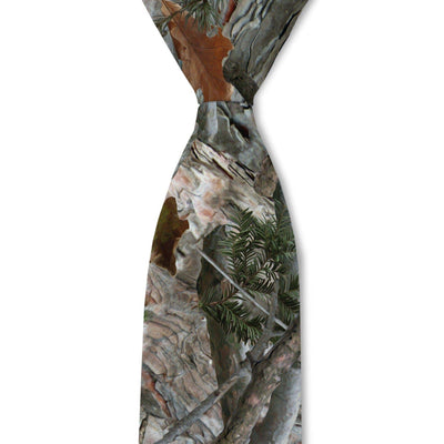 Woodland Camo Necktie