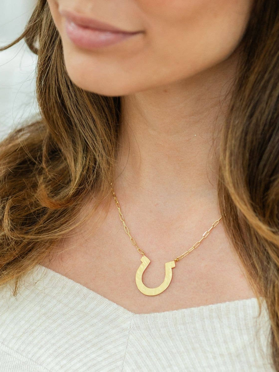 Large Horseshoe Necklace