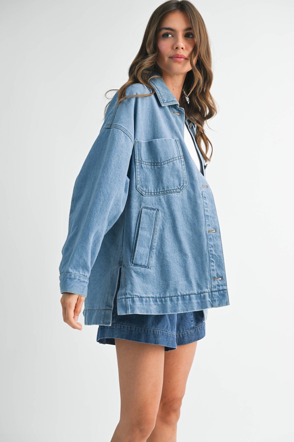 Everyday Oversized Denim Jacket