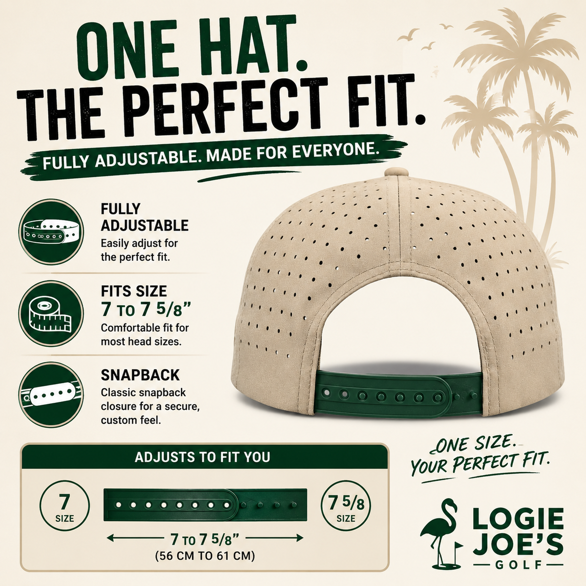 Splash Golf Ball Hat with Magnetic Ball Marker
