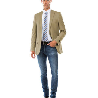 Tailored Fit Tan Suit Separate Blazer