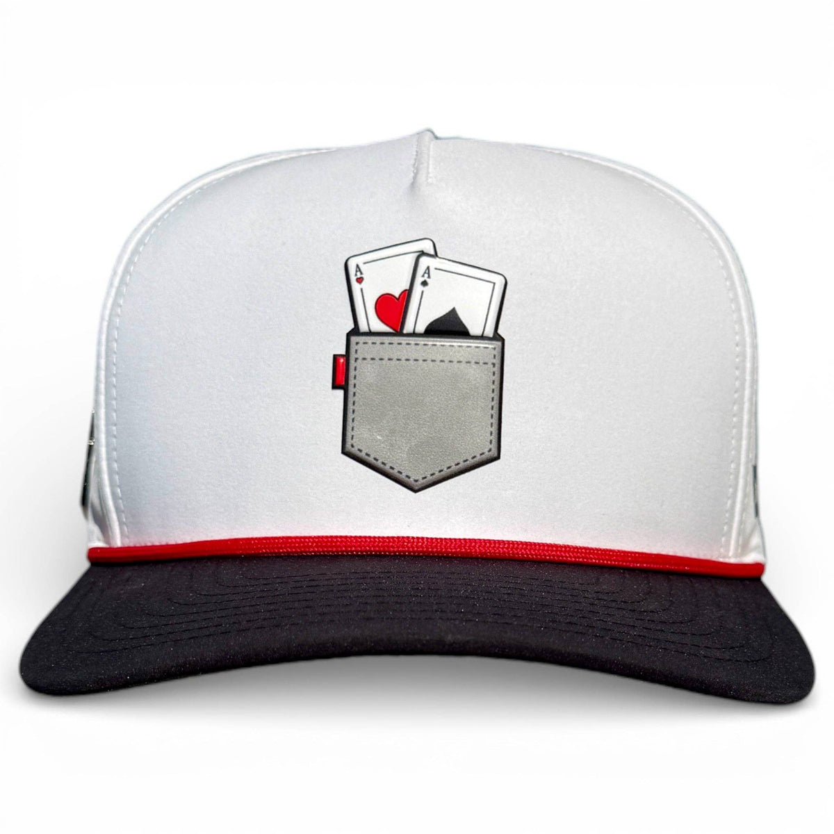 Pocket Aces Golf Hat | Built-in Magnetic Ball Marker