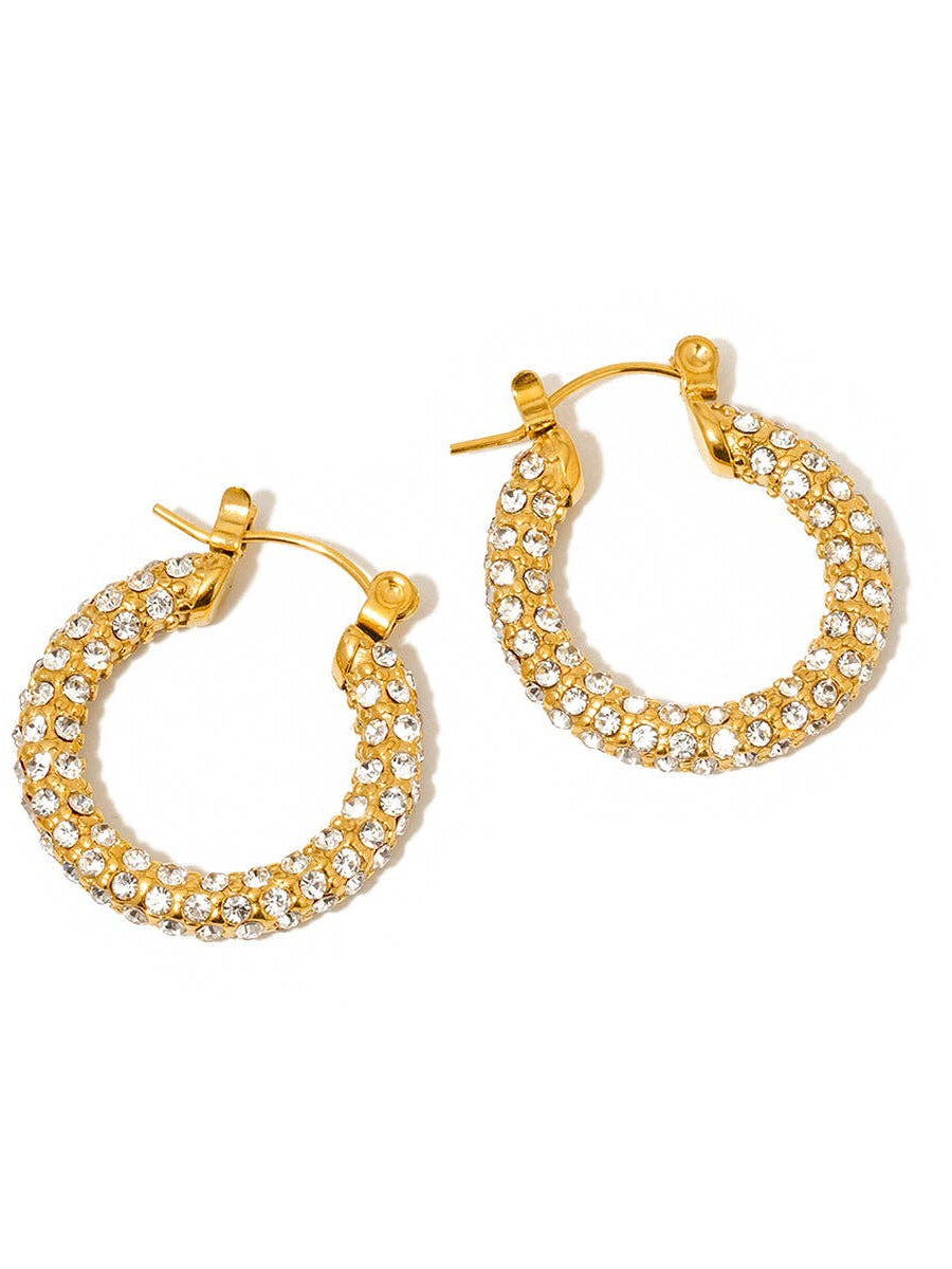 Lizzie Pave Hoops