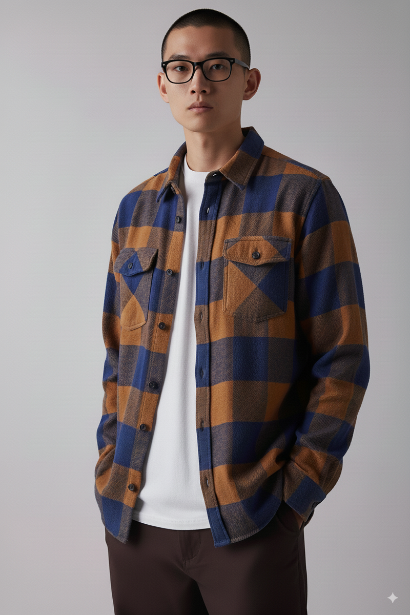 Hawks Bay Men's Super Soft Long Sleeve Flannel Shirts